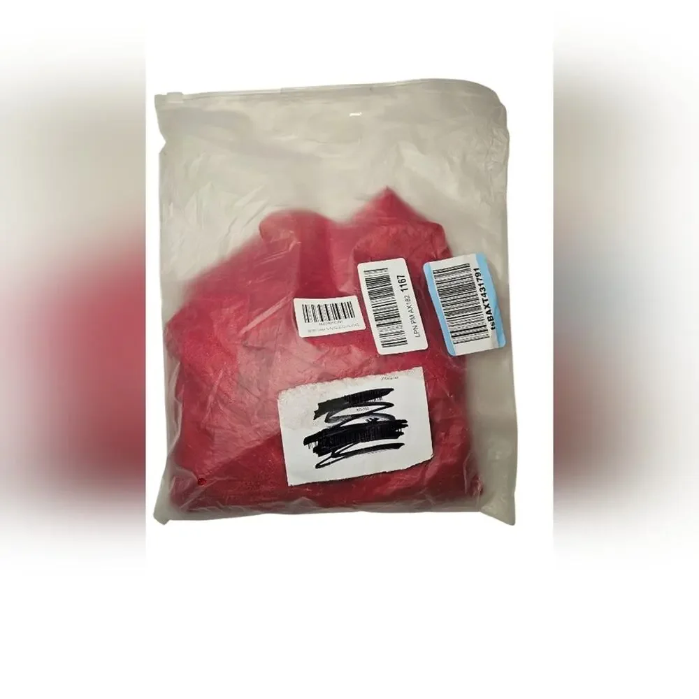 Elegant Red Drapery, Never Used